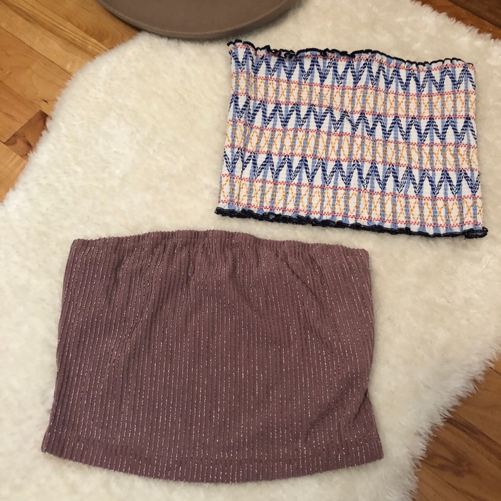2 crop tops